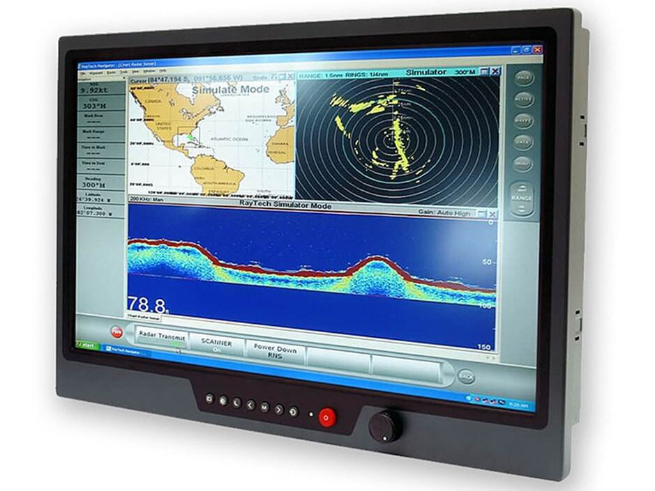 NPD2115 IP65 Resistive Touch Marine Display