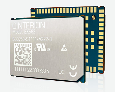 EXS82-62, LTE-M, NB-IoT and 2G – LPWAN connectivity